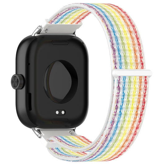 For Redmi Watch 4 / Watch 5 Nylon Loop Metal Connector Watch Band(Colorful) by buy2fix
