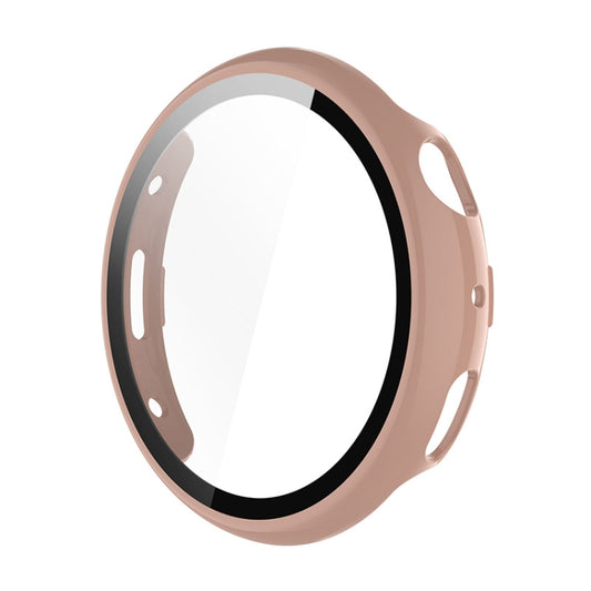 For vivo Watch 3 ENKAY Hat-Prince Full Coverage Tempered Glass Film Integrated PC Watch Cover(Pink) by ENKAY