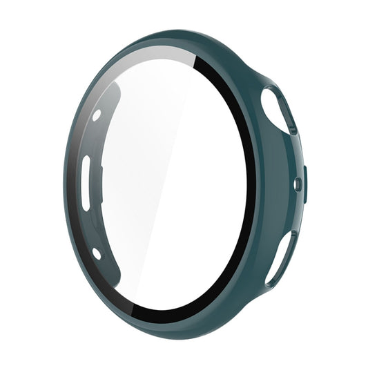 For vivo Watch 3 ENKAY Hat-Prince Full Coverage Tempered Glass Film Integrated PC Watch Cover(Dark Green) by ENKAY