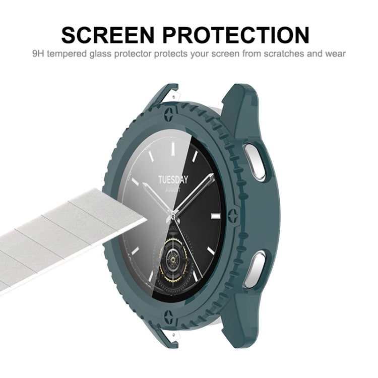 For Xiaomi Watch S3 ENKAY Hat-Prince Full Coverage Tempered Glass Film Integrated PC Watch Cover(Transparent) by ENKAY