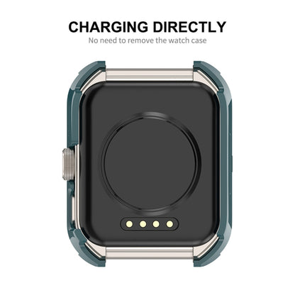 For OPPO Watch 4 Pro ENKAY Hat-Prince Full Coverage Tempered Glass Film Integrated PC Watch Cover(Ivory White) by ENKAY