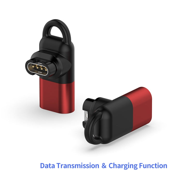 JUNSUNMAY For Garmin Venu 3 / Venu 3S Smart Watch Charging Data Sync Adapter, Interface:8 Pin Port - Charger by JUNSUNMAY | Online Shopping UK | buy2fix