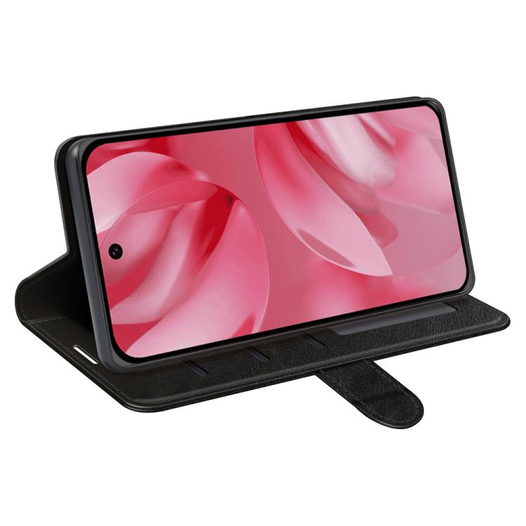 For Google Pixel 10 / 10 Pro R64 Texture Horizontal Flip Leather Phone Case(Black) - Google Cases by buy2fix | Online Shopping UK | buy2fix