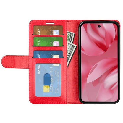 For Google Pixel 10 / 10 Pro R64 Texture Horizontal Flip Leather Phone Case(Red) - Google Cases by buy2fix | Online Shopping UK | buy2fix