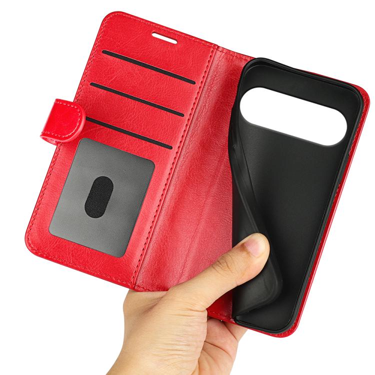 For Google Pixel 10 / 10 Pro R64 Texture Horizontal Flip Leather Phone Case(Red) - Google Cases by buy2fix | Online Shopping UK | buy2fix