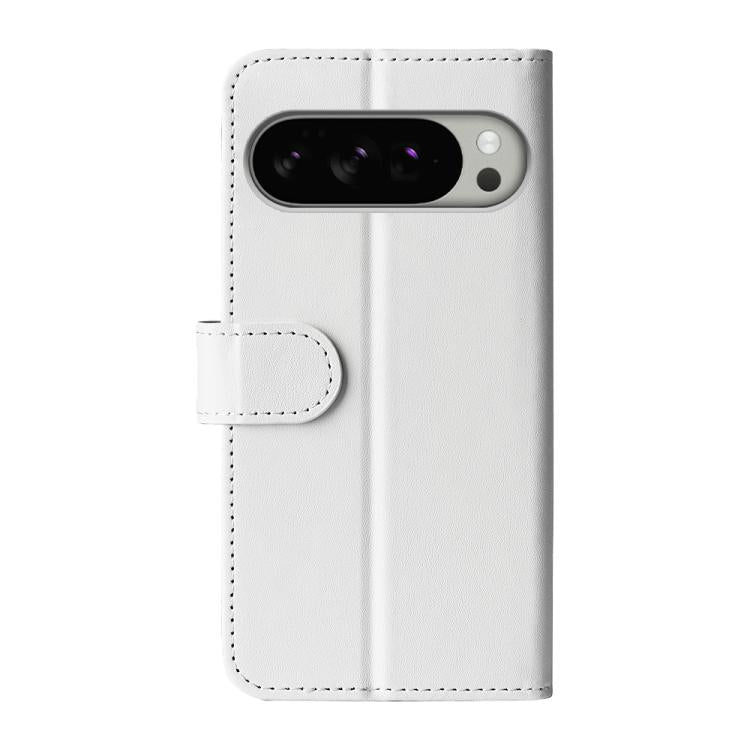 For Google Pixel 10 Pro XL R64 Texture Horizontal Flip Leather Phone Case(White) - Google Cases by buy2fix | Online Shopping UK | buy2fix