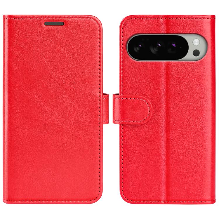 For Google Pixel 10 Pro XL R64 Texture Horizontal Flip Leather Phone Case(Red) - Google Cases by buy2fix | Online Shopping UK | buy2fix