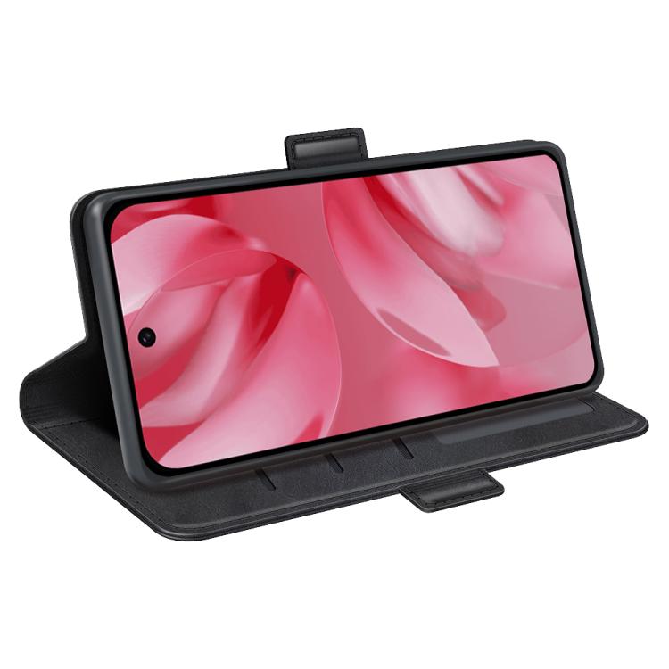 For Google Pixel 10 / 10 Pro Dual-side Magnetic Buckle Horizontal Flip Leather Phone Case(Black) - Google Cases by buy2fix | Online Shopping UK | buy2fix