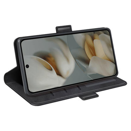 For Google Pixel 10 Pro XL Dual-side Magnetic Buckle Horizontal Flip Leather Phone Case(Black) - Google Cases by buy2fix | Online Shopping UK | buy2fix