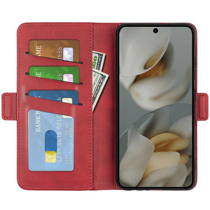 For Google Pixel 10 Pro XL Dual-side Magnetic Buckle Horizontal Flip Leather Phone Case(Red) - Google Cases by buy2fix | Online Shopping UK | buy2fix