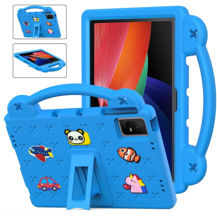 For TCL Tab 11 9466x3 Handle Kickstand Children EVA Shockproof Tablet Case(Sky Blue) - Others by buy2fix | Online Shopping UK | buy2fix