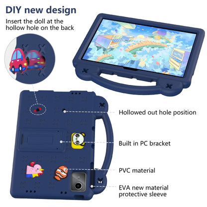 For TCL Tab 11 9466x3 Handle Kickstand Children EVA Shockproof Tablet Case(Navy Blue) - Others by buy2fix | Online Shopping UK | buy2fix