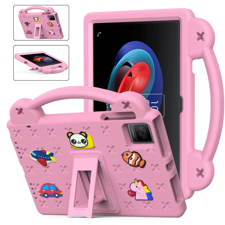 For TCL Tab 10 Gen2 10.36 2023 Handle Kickstand Children EVA Shockproof Tablet Case(Pink) - Others by buy2fix | Online Shopping UK | buy2fix