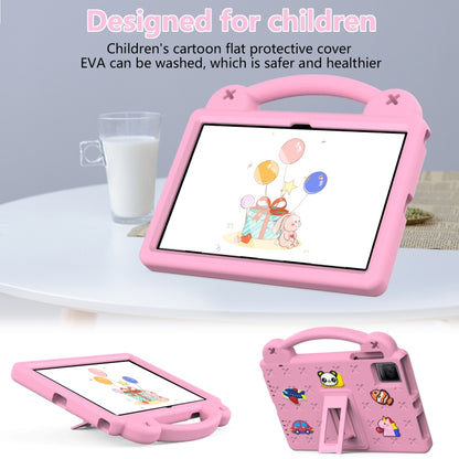 For TCL Tab 10 Gen2 10.36 2023 Handle Kickstand Children EVA Shockproof Tablet Case(Pink) - Others by buy2fix | Online Shopping UK | buy2fix