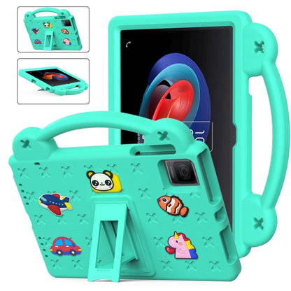 For TCL Tab 10 Gen2 10.36 2023 Handle Kickstand Children EVA Shockproof Tablet Case(Mint Green) - Others by buy2fix | Online Shopping UK | buy2fix