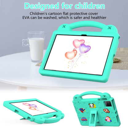 For TCL Tab 10 Gen2 10.36 2023 Handle Kickstand Children EVA Shockproof Tablet Case(Mint Green) - Others by buy2fix | Online Shopping UK | buy2fix