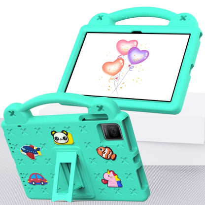 For TCL Tab 10 Gen2 10.36 2023 Handle Kickstand Children EVA Shockproof Tablet Case(Mint Green) - Others by buy2fix | Online Shopping UK | buy2fix