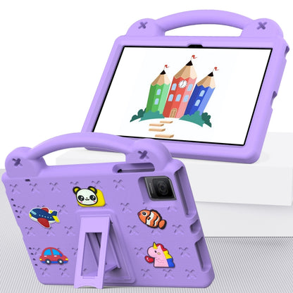 For TCL Tab 10 Gen2 10.36 2023 Handle Kickstand Children EVA Shockproof Tablet Case(Light Purple) - Others by buy2fix | Online Shopping UK | buy2fix