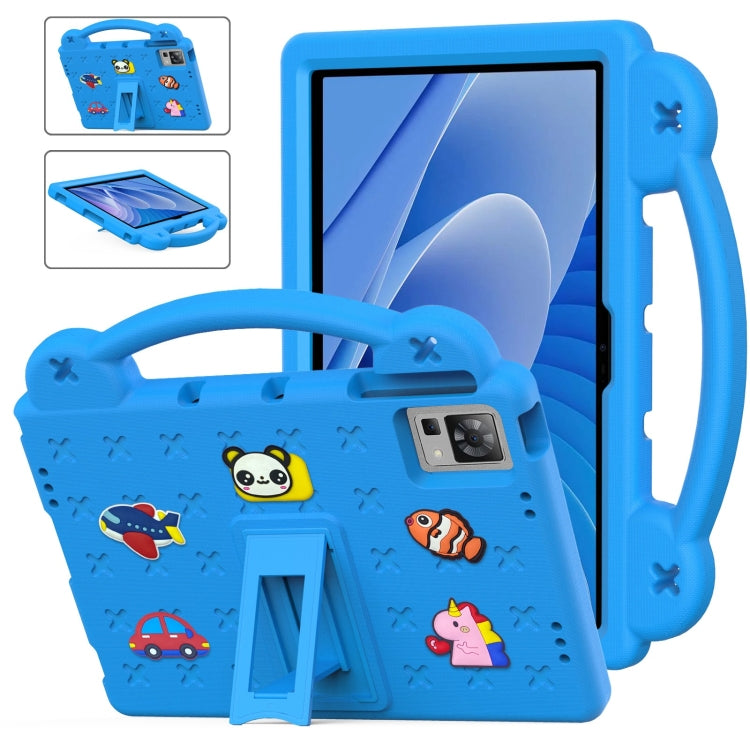 For DOOGEE T30 Pro 11 2023 Handle Kickstand Children EVA Shockproof Tablet Case(Sky Blue) - Others by buy2fix | Online Shopping UK | buy2fix