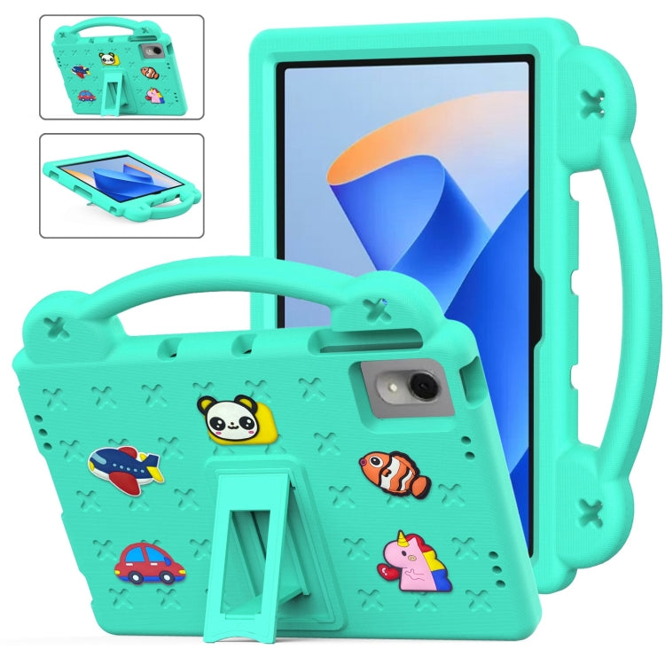 For Huawei MetePad 11 2023 / 2021 Handle Kickstand Children EVA Shockproof Tablet Case(Mint Green) - Huawei by buy2fix | Online Shopping UK | buy2fix