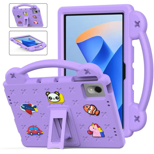 For Huawei MetePad 11 2023 / 2021 Handle Kickstand Children EVA Shockproof Tablet Case(Light Purple) - Huawei by buy2fix | Online Shopping UK | buy2fix