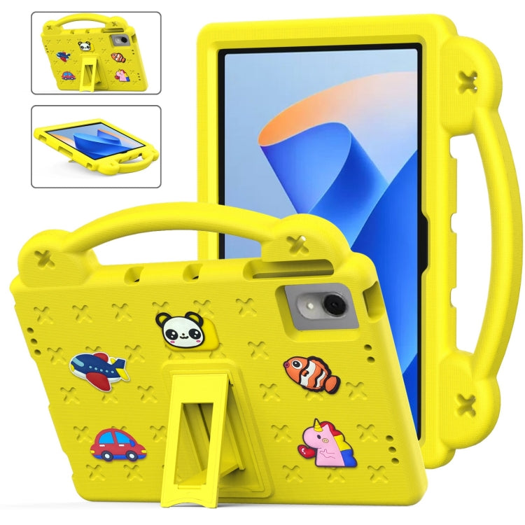 For Huawei MetePad 11 2023 / 2021 Handle Kickstand Children EVA Shockproof Tablet Case(Yellow) - Huawei by buy2fix | Online Shopping UK | buy2fix