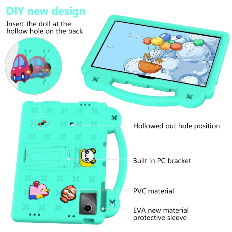 For Onn Tbspg 100110027 2023 Handle Kickstand Children EVA Shockproof Tablet Case(Mint Green) - Others by buy2fix | Online Shopping UK | buy2fix