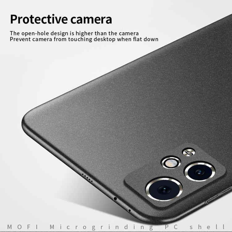 For Honor 90 GT MOFI Fandun Series Frosted PC Ultra-thin All-inclusive Phone Case(Gray) - Honor Cases by MOFI | Online Shopping UK | buy2fix