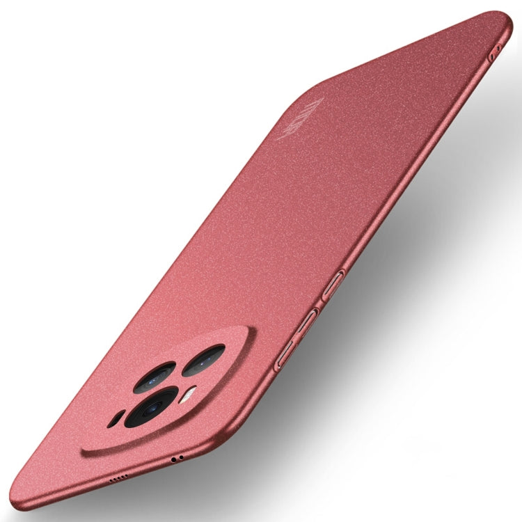 For Honor Magic6 MOFI Fandun Series Frosted PC Ultra-thin All-inclusive Phone Case(Red) - Honor Cases by MOFI | Online Shopping UK | buy2fix