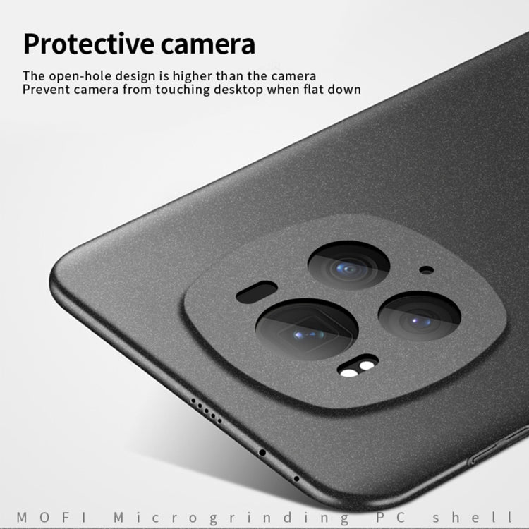 For Honor Magic6 Pro MOFI Fandun Series Frosted PC Ultra-thin All-inclusive Phone Case(Gray) - Honor Cases by MOFI | Online Shopping UK | buy2fix