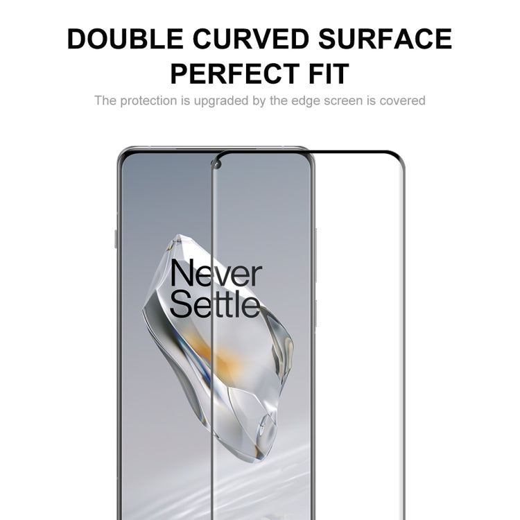 For OnePlus 12 ENKAY Hat-Prince 3D Hot Bending Side Glue Tempered Glass Full Film by ENKAY
