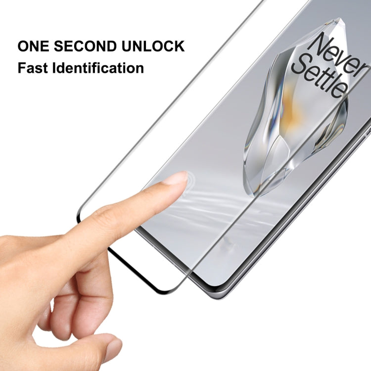 For OnePlus 12 ENKAY Hat-Prince 3D Hot Bending Side Glue Tempered Glass Full Film by ENKAY