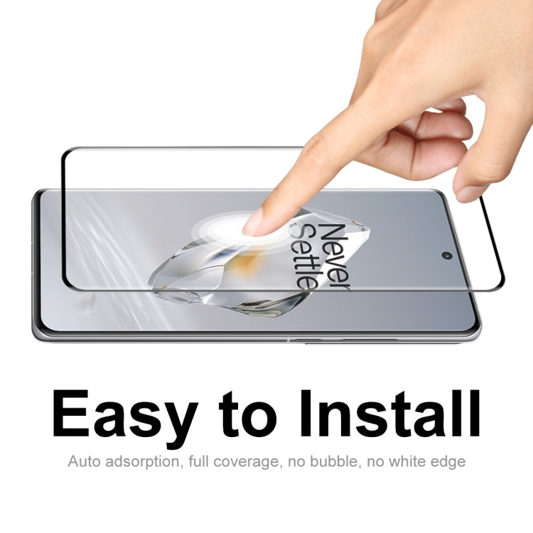 For OnePlus 12 ENKAY Hat-Prince 3D Hot Bending Side Glue Tempered Glass Full Film by ENKAY
