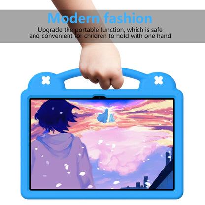 For  Lenovo Tab  P12 / Xiaoxin Pad Pro 12.7 Handle Kickstand Children EVA Shockproof Tablet Case(Sky Blue) - Lenovo by buy2fix | Online Shopping UK | buy2fix