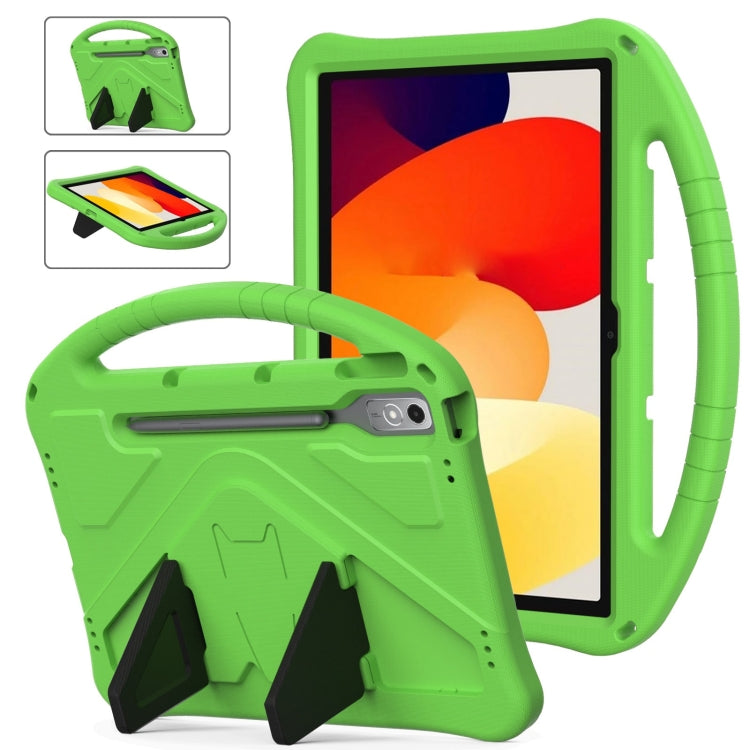 For Lenovo Tab P12  EVA Shockproof Tablet Case with Holder(Green) - Lenovo by buy2fix | Online Shopping UK | buy2fix