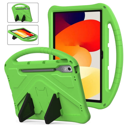 For Lenovo Tab P12  EVA Shockproof Tablet Case with Holder(Green) - Lenovo by buy2fix | Online Shopping UK | buy2fix