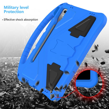 For Lenovo Tab P12 EVA Shockproof Tablet Case with Holder(Blue) - Lenovo by buy2fix | Online Shopping UK | buy2fix