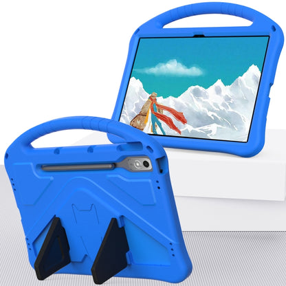 For Lenovo Tab P12 EVA Shockproof Tablet Case with Holder(Blue) - Lenovo by buy2fix | Online Shopping UK | buy2fix