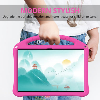 For Lenovo Tab P12 EVA Shockproof Tablet Case with Holder(Rose Red) - Lenovo by buy2fix | Online Shopping UK | buy2fix