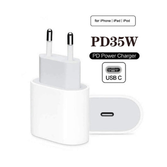 PD35W USB-C / Type-C Port Charger for iPhone / iPad Series, EU Plug by buy2fix