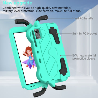 For DOOGEE T30 Pro 11 2023 Ice Baby EVA Shockproof Hard PC Tablet Case(Mint Green+Black) - Others by buy2fix | Online Shopping UK | buy2fix