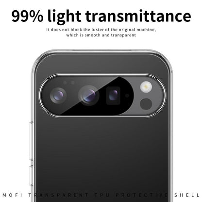 For Google Pixel 10 / 10 Pro MOFI Ming Series Transparent Ultra-thin TPU Phone Case(Transparent) - Google Cases by MOFI | Online Shopping UK | buy2fix