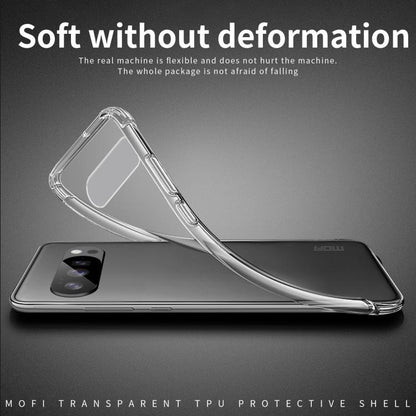 For Google Pixel 10 / 10 Pro MOFI Ming Series Transparent Ultra-thin TPU Phone Case(Transparent) - Google Cases by MOFI | Online Shopping UK | buy2fix
