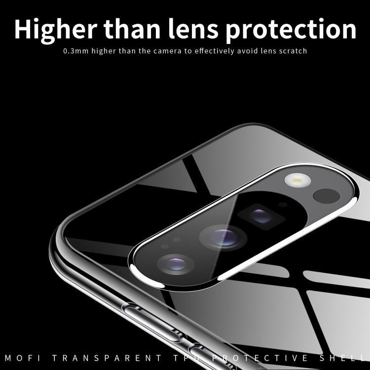 For Google Pixel 10 Pro XL MOFI Ming Series Transparent Ultra-thin TPU Phone Case(Transparent) - Google Cases by MOFI | Online Shopping UK | buy2fix