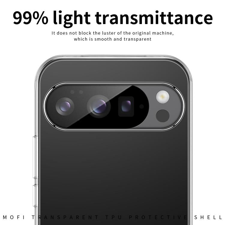 For Google Pixel 10 Pro XL MOFI Ming Series Transparent Ultra-thin TPU Phone Case(Transparent) - Google Cases by MOFI | Online Shopping UK | buy2fix