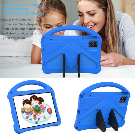 For Blackview Tab 80 10.1 2023 EVA Shockproof Tablet Case with Holder(Blue) by buy2fix