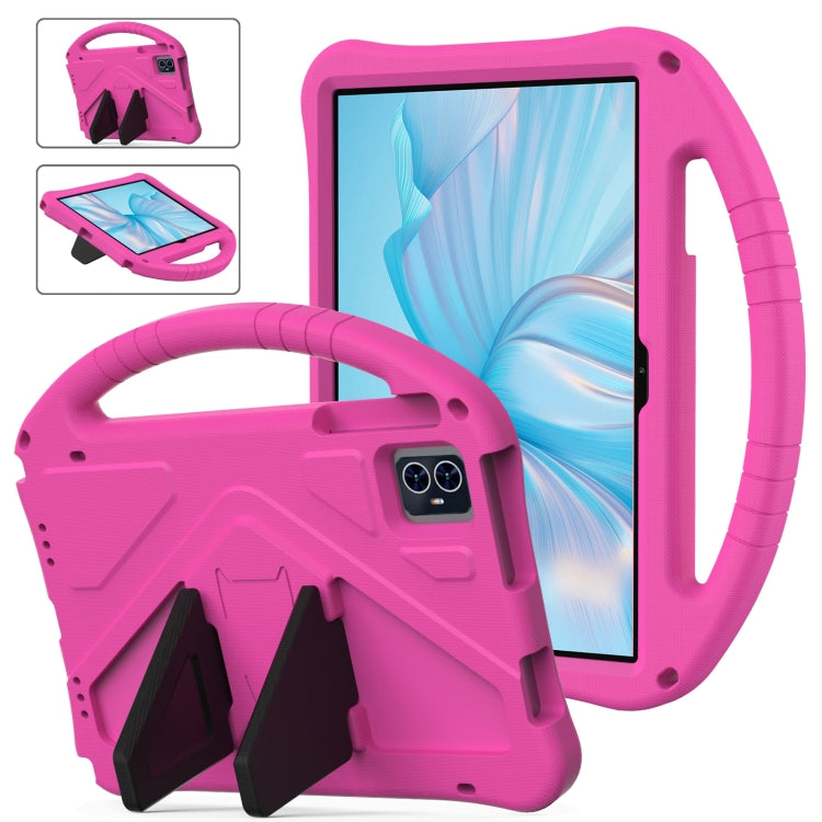 For Blackview Tab 80 10.1 2023 EVA Shockproof Tablet Case with Holder(Rose Red) - Others by buy2fix | Online Shopping UK | buy2fix