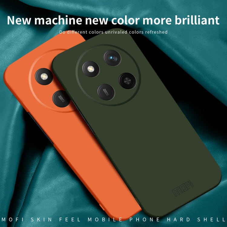 For Honor X60 Pro MOFI Qin Series Skin Feel All-inclusive PC Phone Case(Black) by MOFI