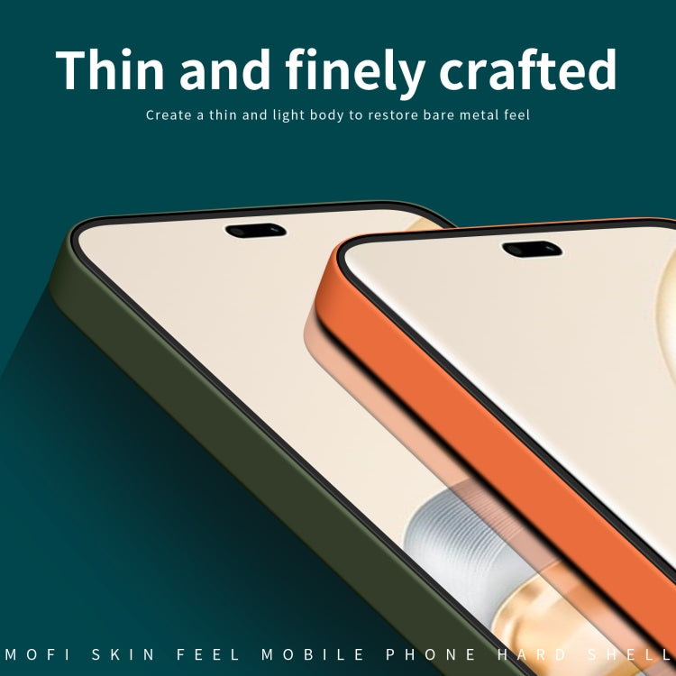 For Honor X60 Pro MOFI Qin Series Skin Feel All-inclusive PC Phone Case(Black) by MOFI