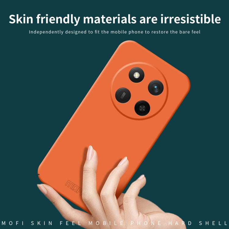 For Honor X60 Pro MOFI Qin Series Skin Feel All-inclusive PC Phone Case(Black) by MOFI